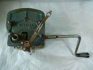 Lever control governor